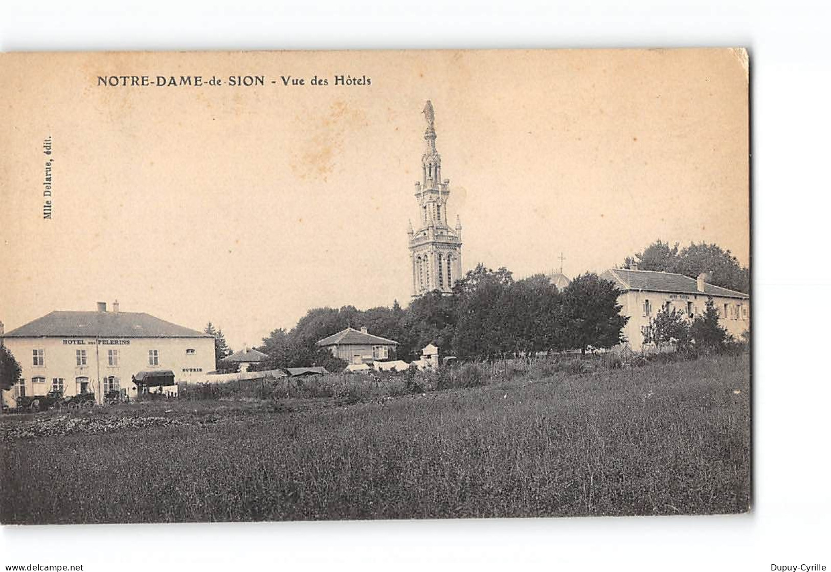 NOTRE DAME DE SION - Vue Des Hôtels - Très Bon état - Sonstige & Ohne Zuordnung