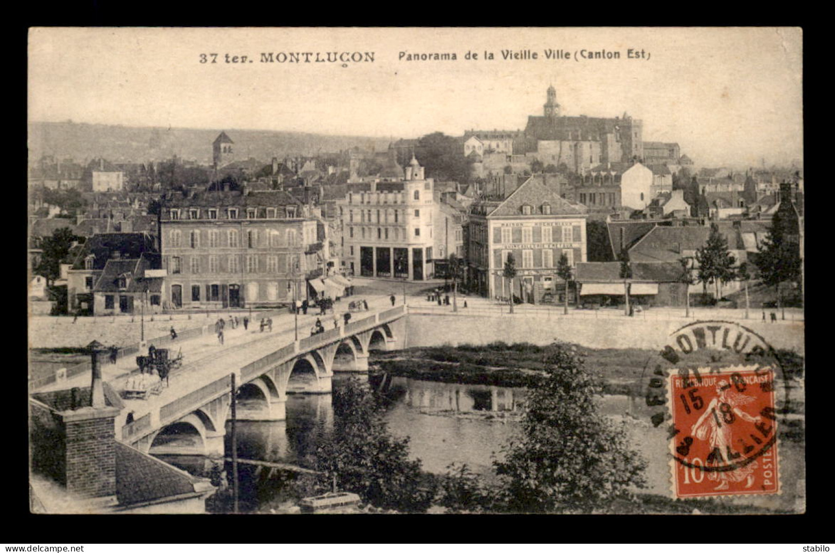 03 - MONTLUCON - PANORAMA DE LA VIEILLE VILLE - Montlucon