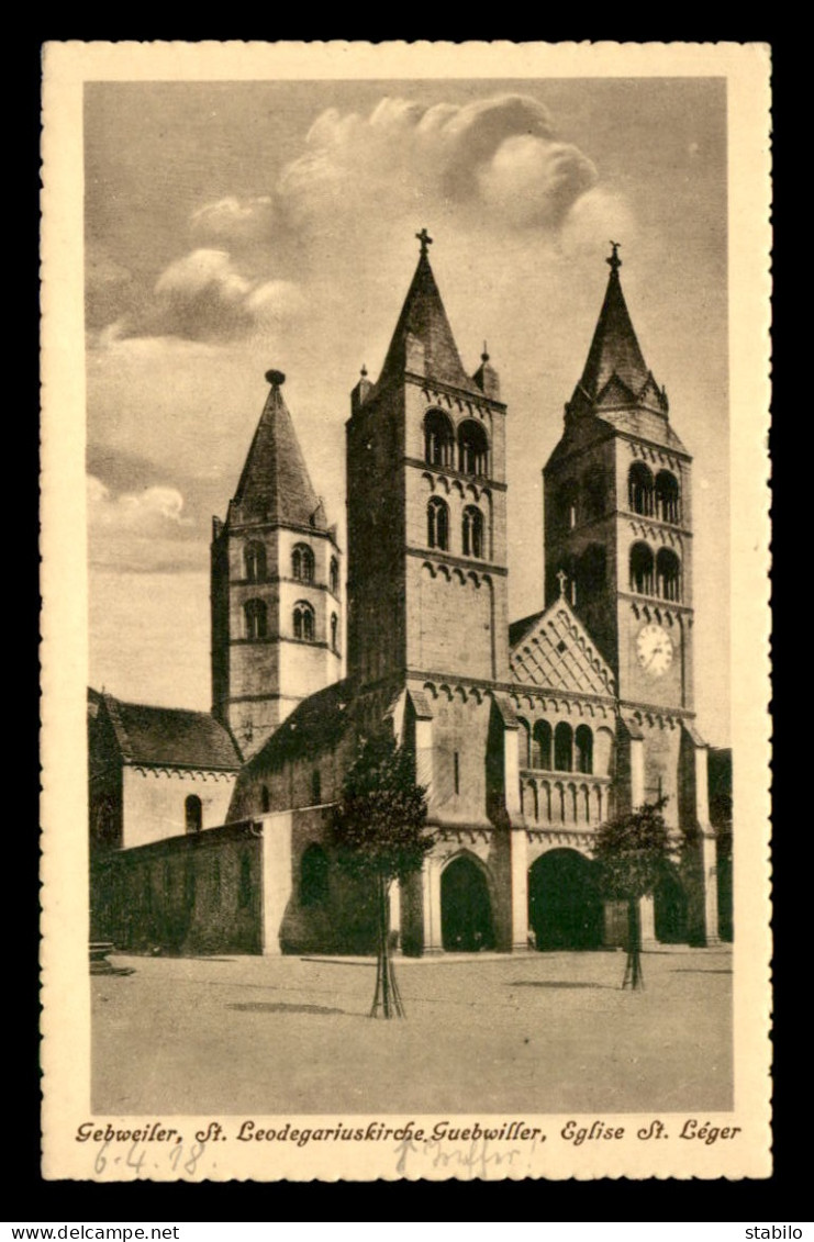 68 - GUEBWILLER - EGLISE ST-LEGER - Guebwiller