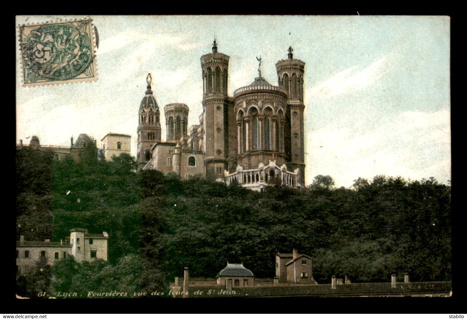 69 - LYON - FOURVIERES - VUE DES TOURS DE ST-JEAN - Sonstige & Ohne Zuordnung