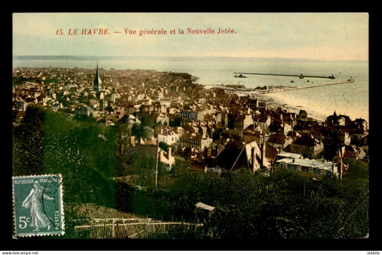 76 - LE HAVRE - VUE GENERALE ET LA NOUVELLE JETEE - Zonder Classificatie