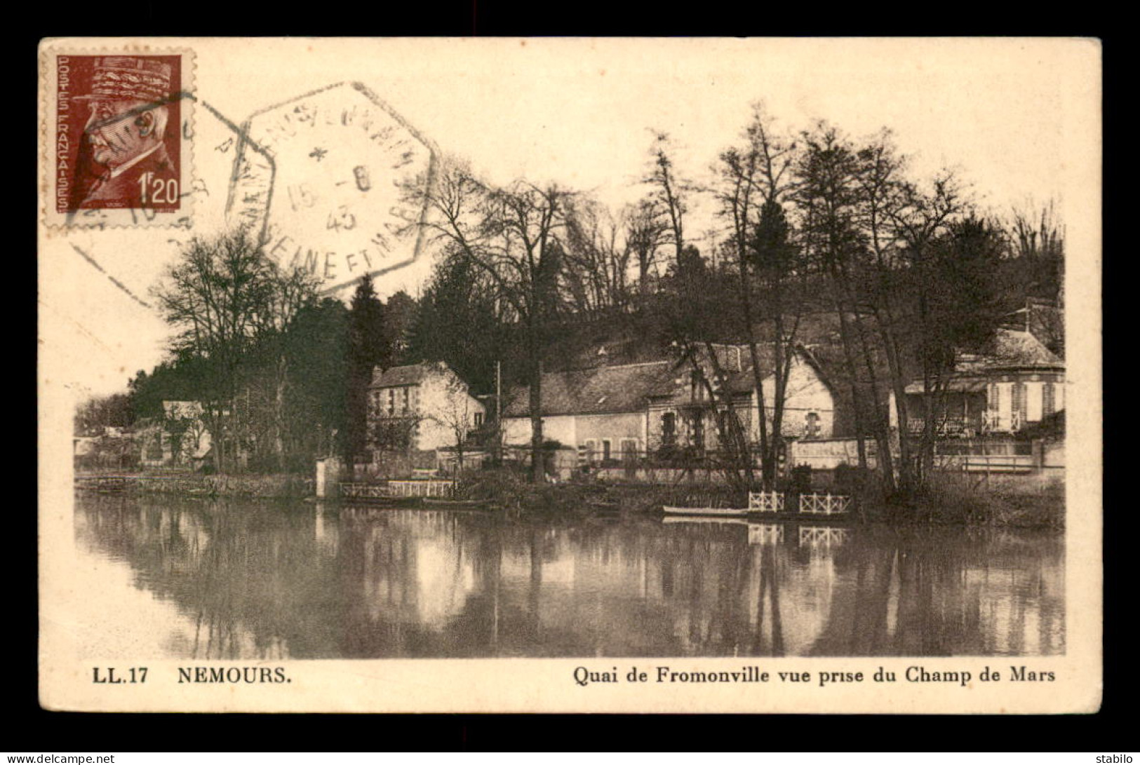 77 - NEMOURS - QUAI DE FROMONVILLE - Nemours