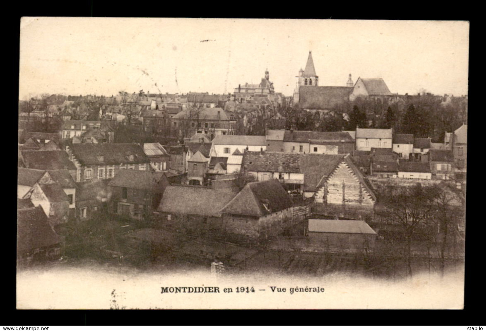 80 - MONTDIDIER - VUE GENERALE - Montdidier