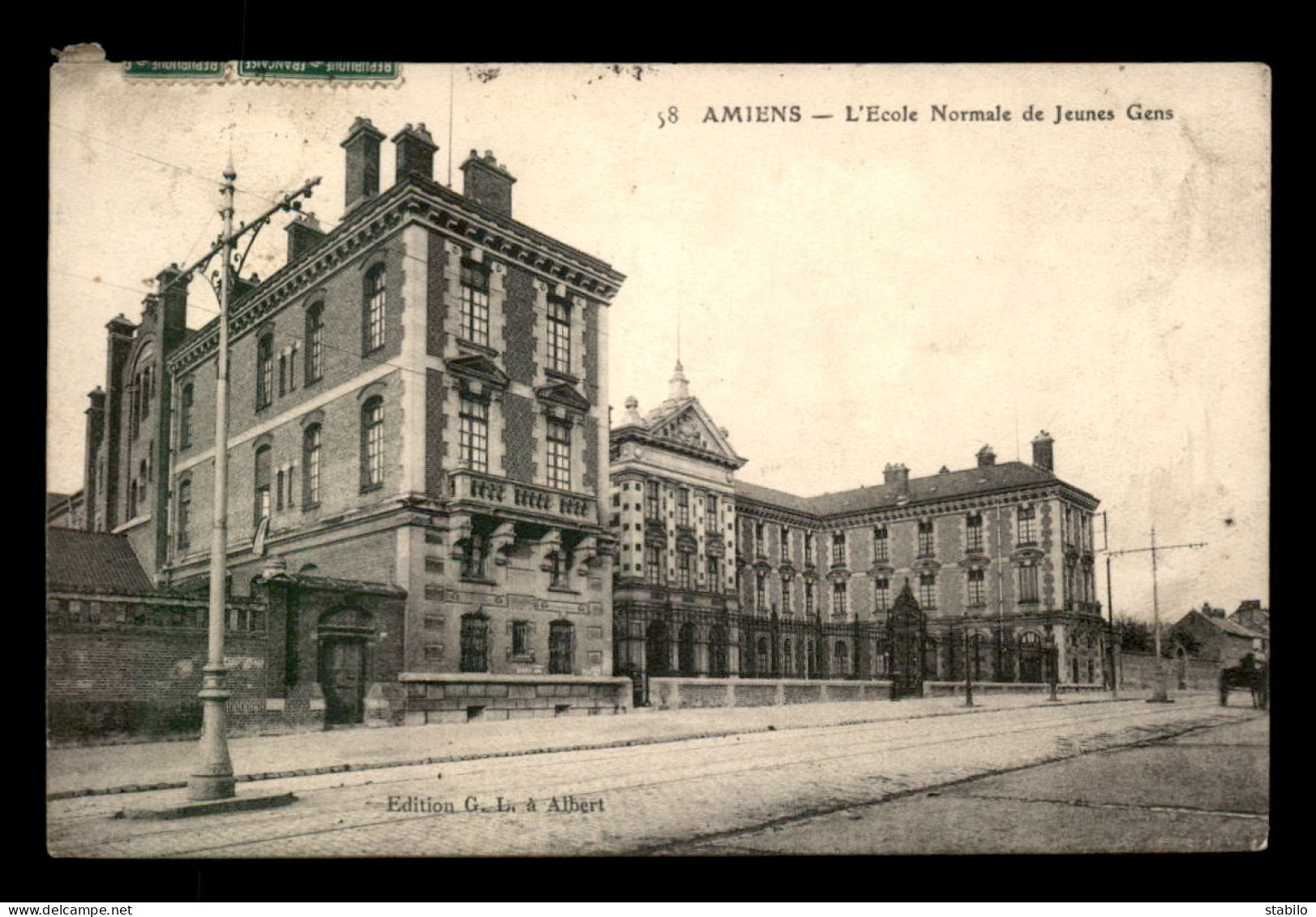 80 - AMIENS - L'ECOLE NORMALE - Amiens