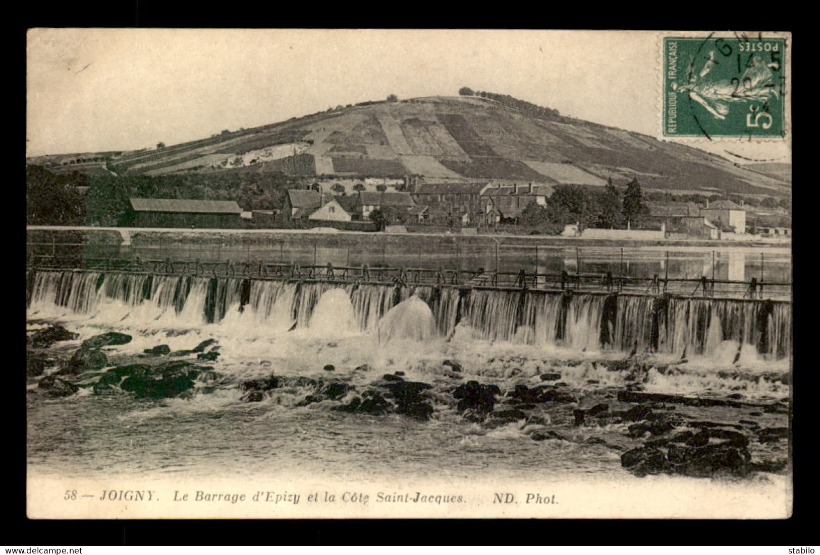 89 - JOIGNY - LE BARRAGE D'EPIZY - Joigny