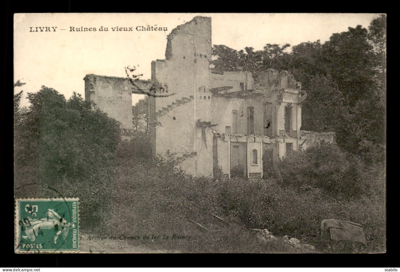 93 - LIVRY - RUINES DU VIEUX CHATEAU - Livry Gargan