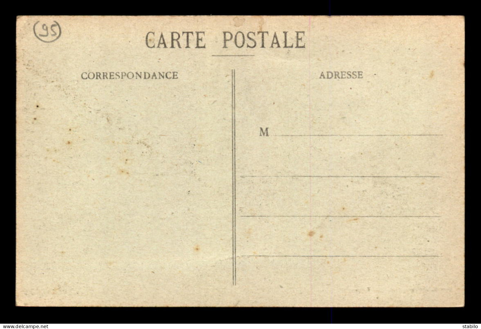 95 - AMBLEVILLE - LE CHATEAU ET L'EGLISE - Autres & Non Classés