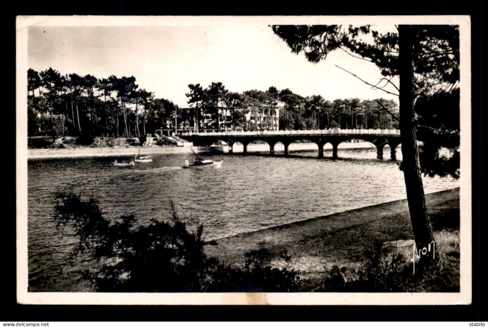 40 - HOSSEGOR - LE CANAL ET LE PONT - Hossegor