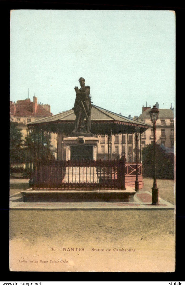 44 - NANTES - STATUE DE CAMBRONNE - Nantes