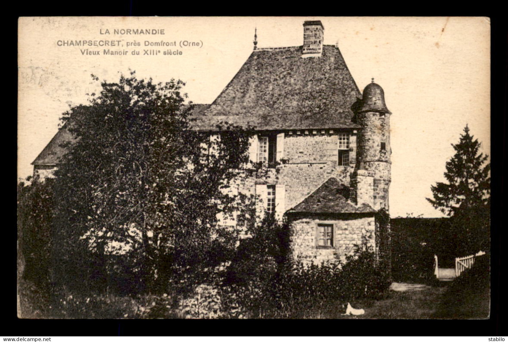 61 - CHAMPSECRET - VIEUX MANOIR DU XIIIE SIECLE - Sonstige & Ohne Zuordnung