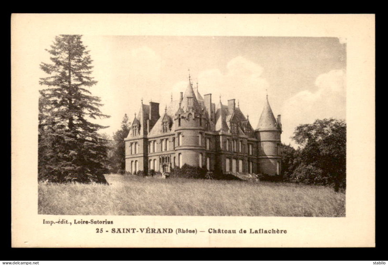 69 - SAINT-VERAND - CHATEAU DE LAFLACHERE - Sonstige & Ohne Zuordnung