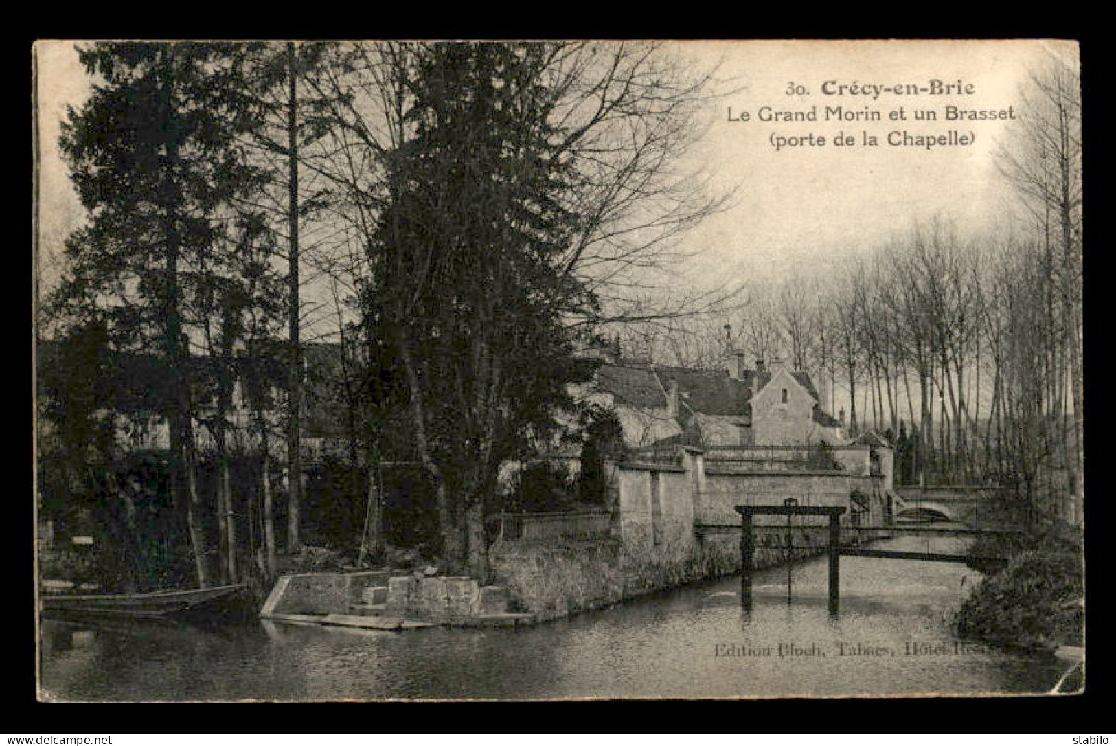 77 - CRECY-EN-BRIE - LE GRAND MORIN ET UN BRASSET - Sonstige & Ohne Zuordnung