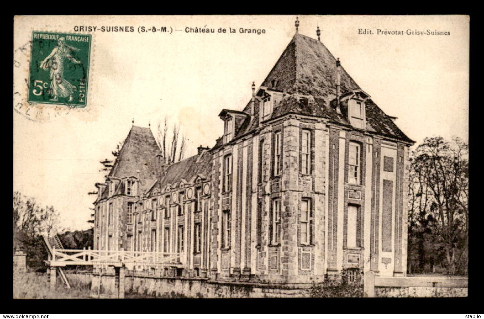 77 - GRISY-SUISNES - CHATEAU DE LA GRANGE - Sonstige & Ohne Zuordnung