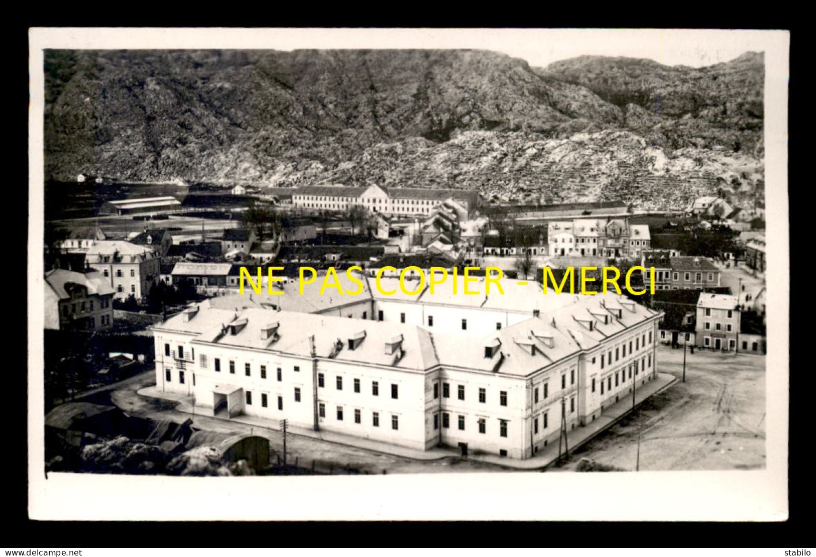 MONTENEGRO - CENTINJE - CARTE PHOTO ORIGINALE - Montenegro