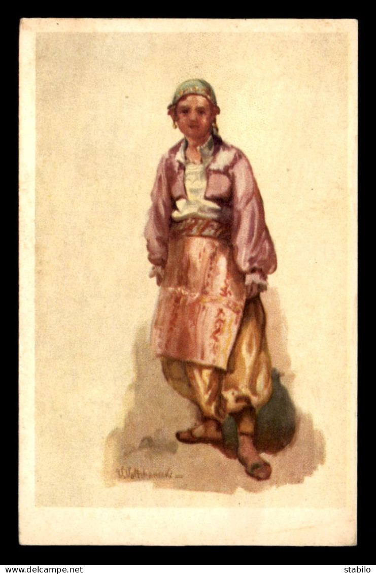 SERBIE - COSTUME - PRISRENE - CARTE ILLUSTREE - Serbia