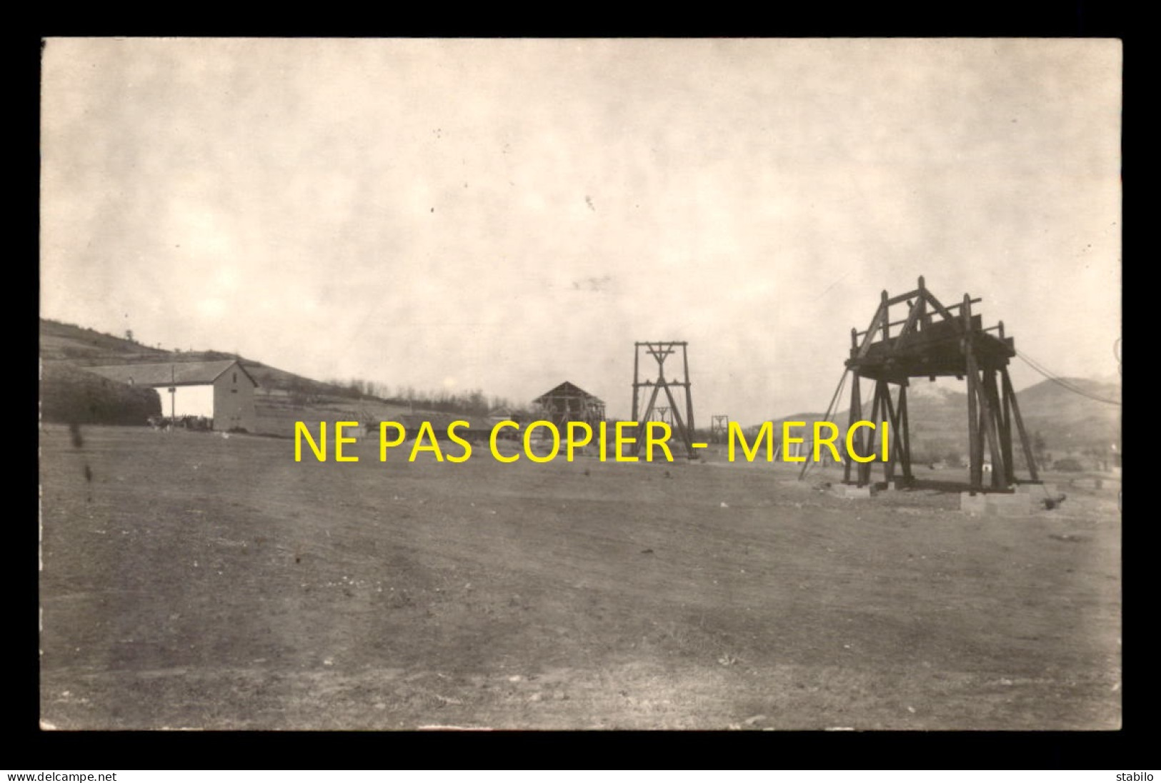 SERBIE - COMPAGNIE FRANCAISE DES MINES DE BOR - 3 CARTES - 11 CARTES PHOTOS ORIGINALES - 1 PHOTO