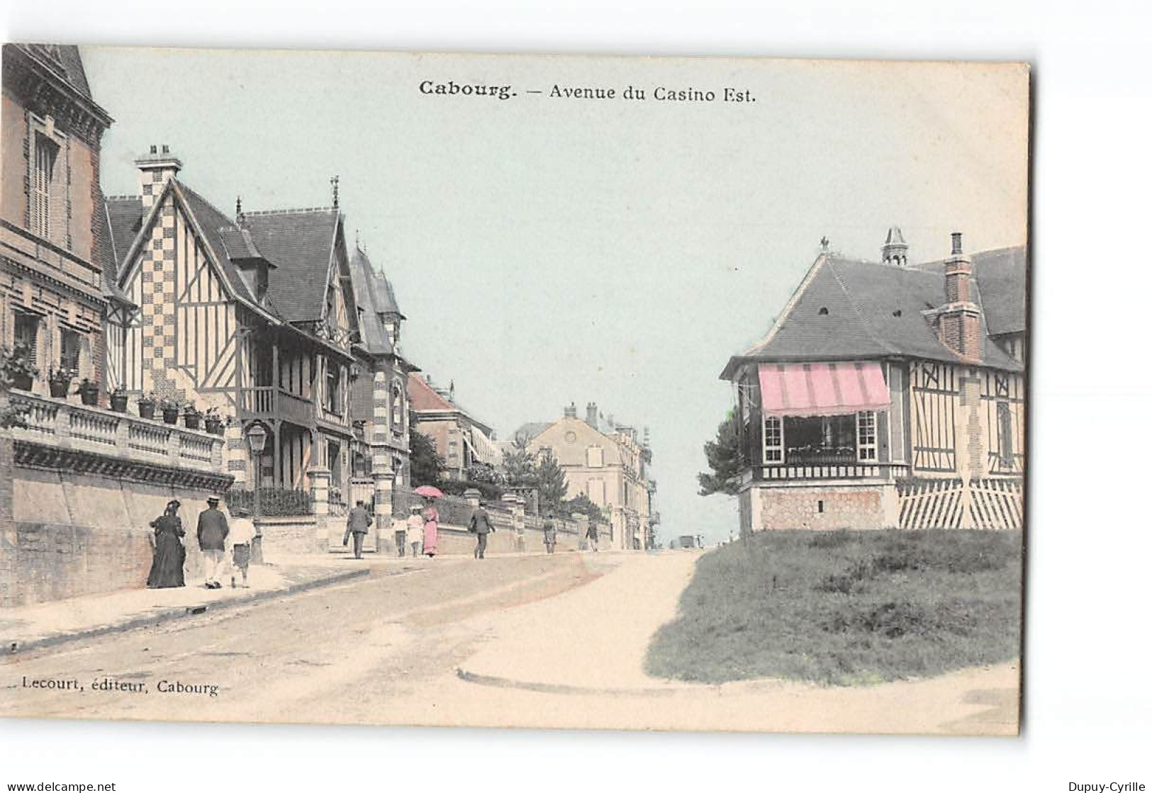 CABOURG - Avenue Du Casino Est - Très Bon état - Cabourg