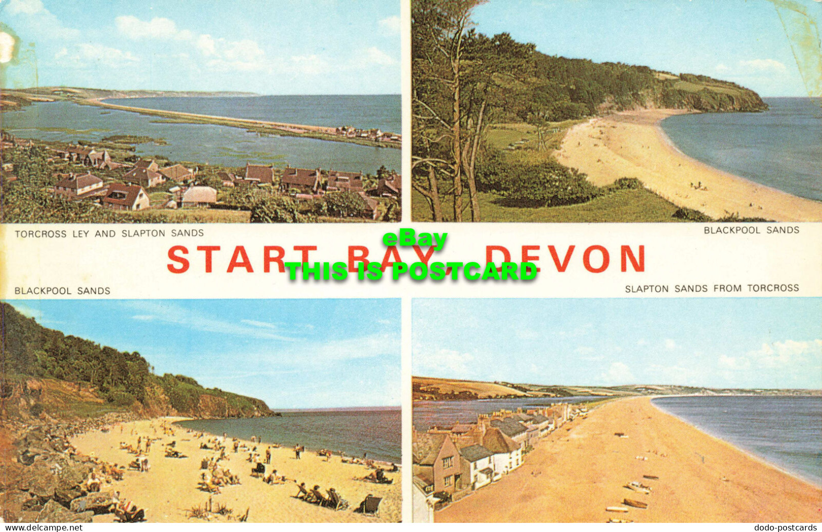 R573902 Start Bay. Devon. Cotman Color Series. Jarrold. Multi View - Monde