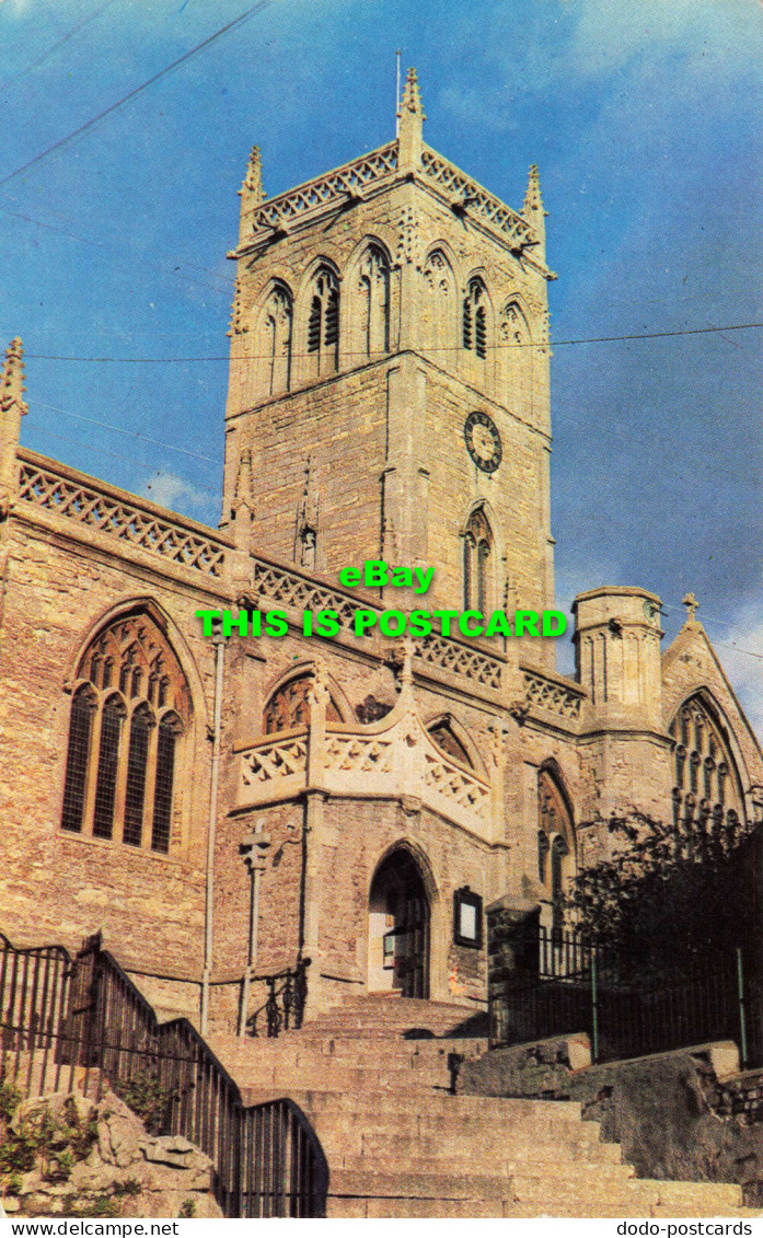 R574964 Church Of St. John Baptist. Axbridge. 1968. N. Barrington. Oakhill Press - Wereld