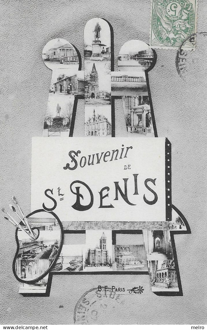 CPA - (Dep.93) - SAINT DENIS - Souvenir De St Denis - Saint Denis