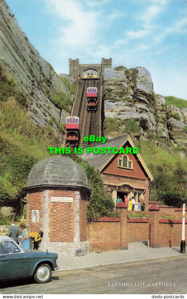 R574630 East Hill Lift. Hastings. Salmon - Wereld