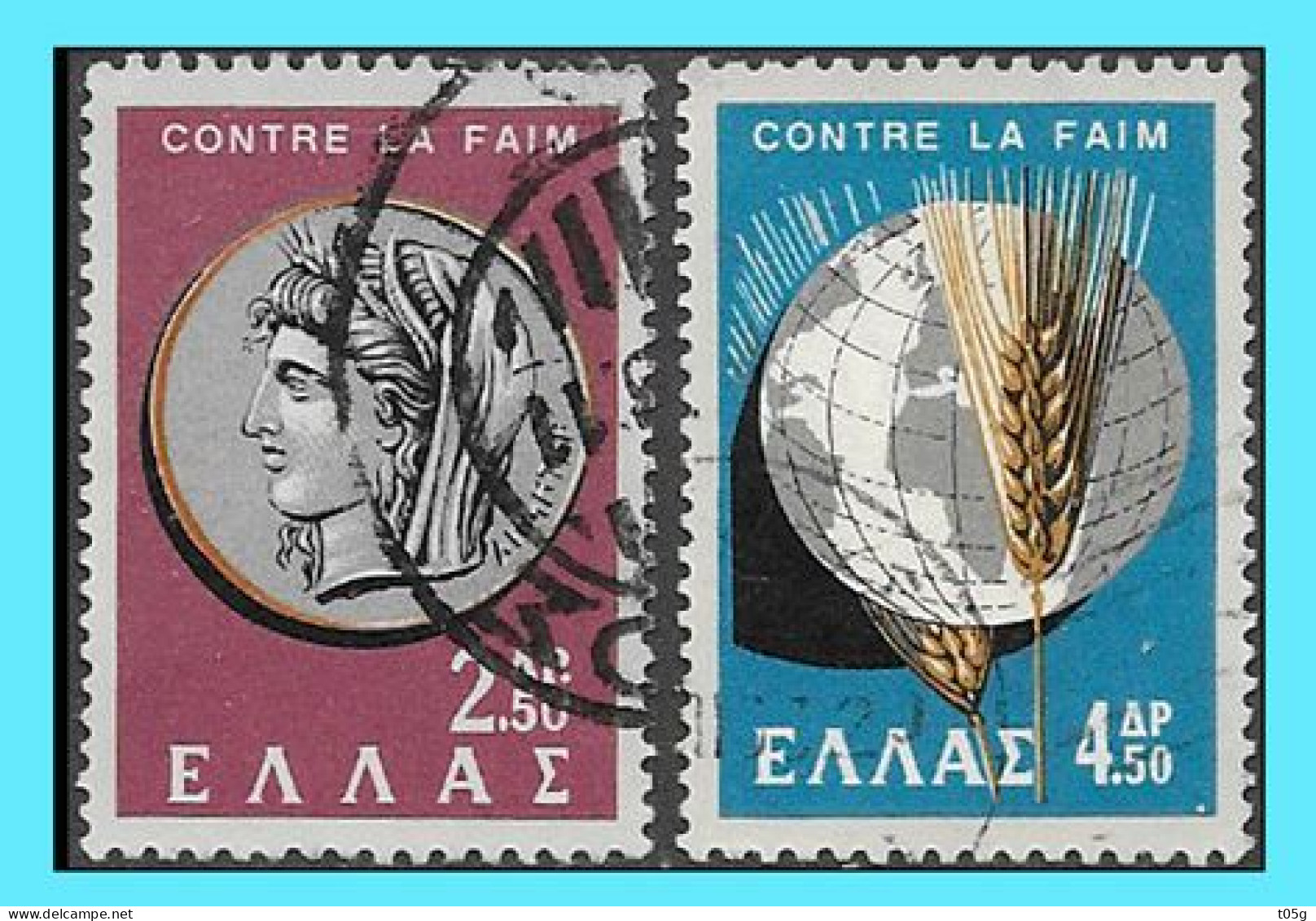 GREECE- GRECE - HELLAS 1963: Complet  Set Used - Usados