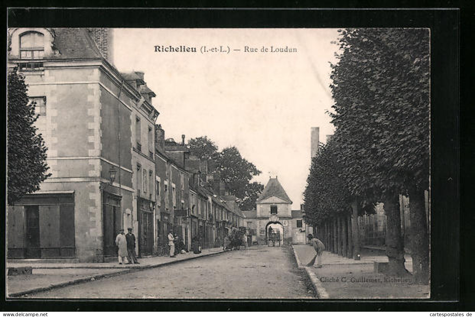 CPA Richelieu, Rue De Loudun  - La Riche