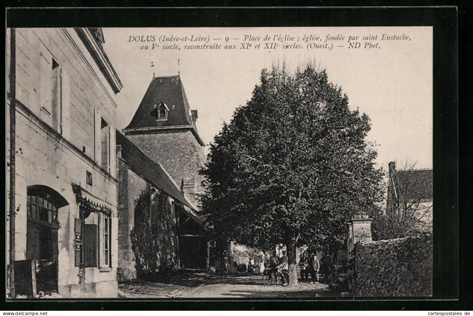 CPA Dolus, Place De L`Eglise  - Otros & Sin Clasificación