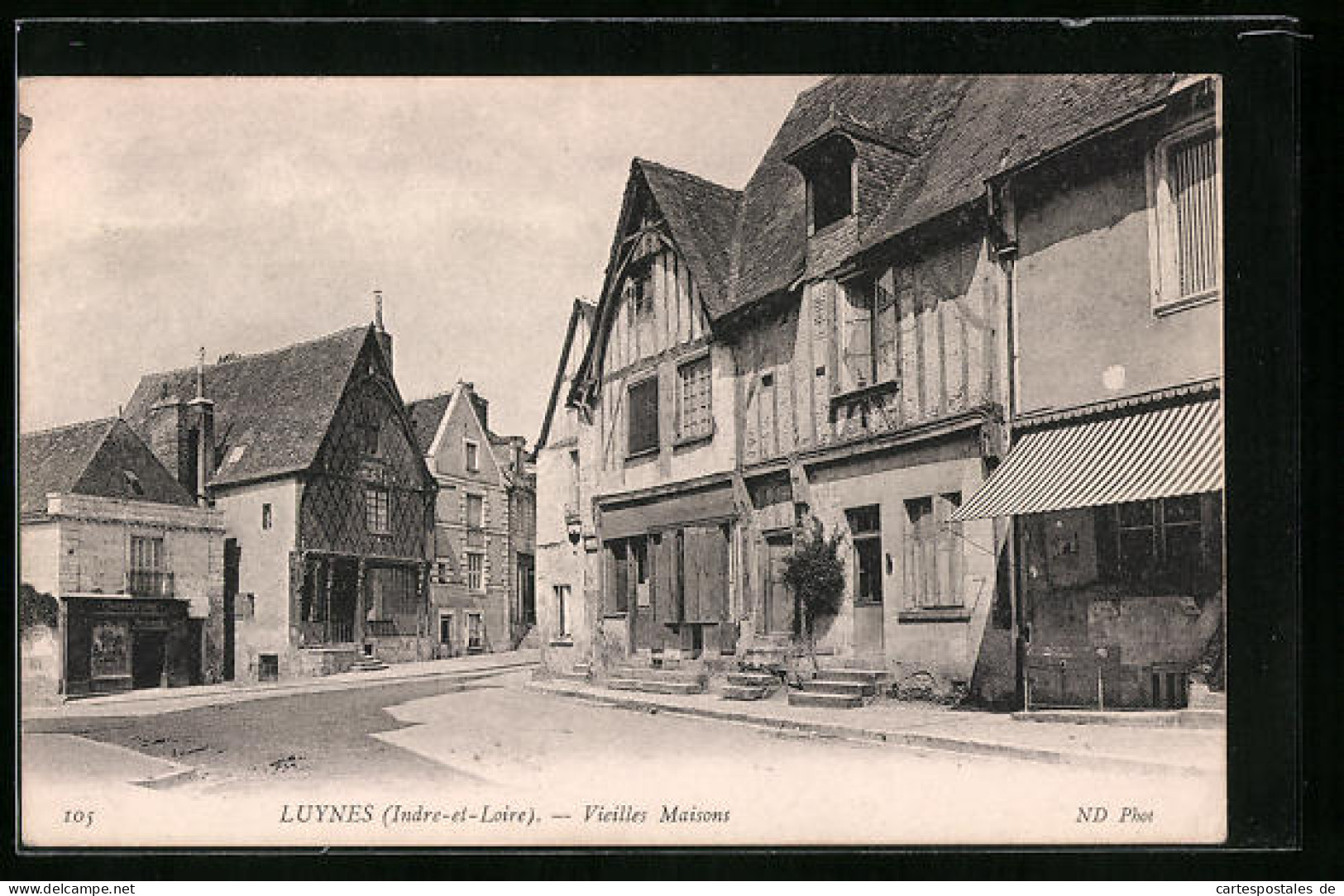 CPA Luynes, Vieilles Maisons  - Luynes