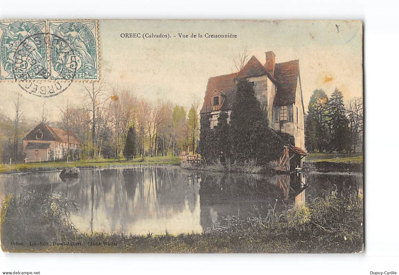 ORBEC - Vue De La Cressonnière - Très Bon état - Orbec