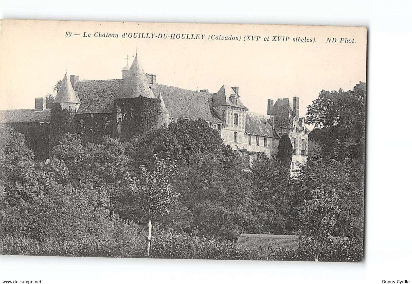 Le Château D'OUILLY DU HOULLEY - Très Bon état - Sonstige & Ohne Zuordnung
