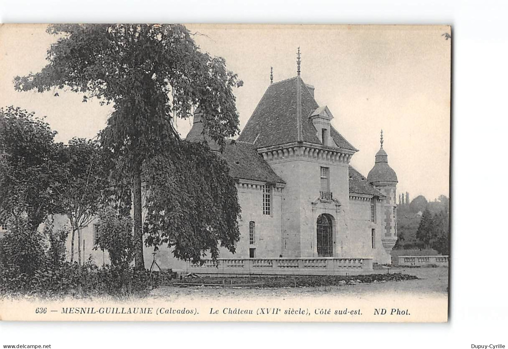 MESNIL GUILLAUME - Le Château - état - Other & Unclassified