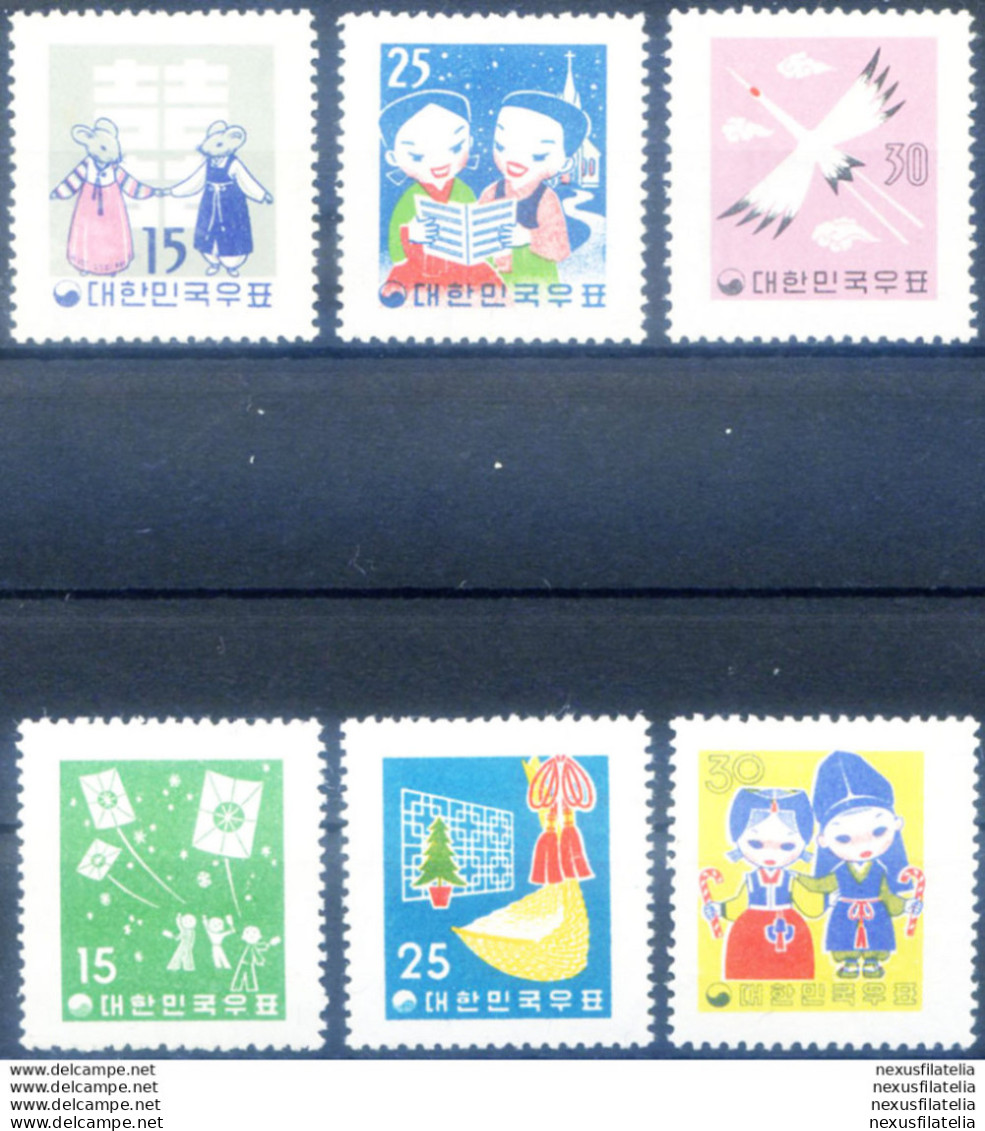 Natale 1958-1959. - Korea (Süd-)