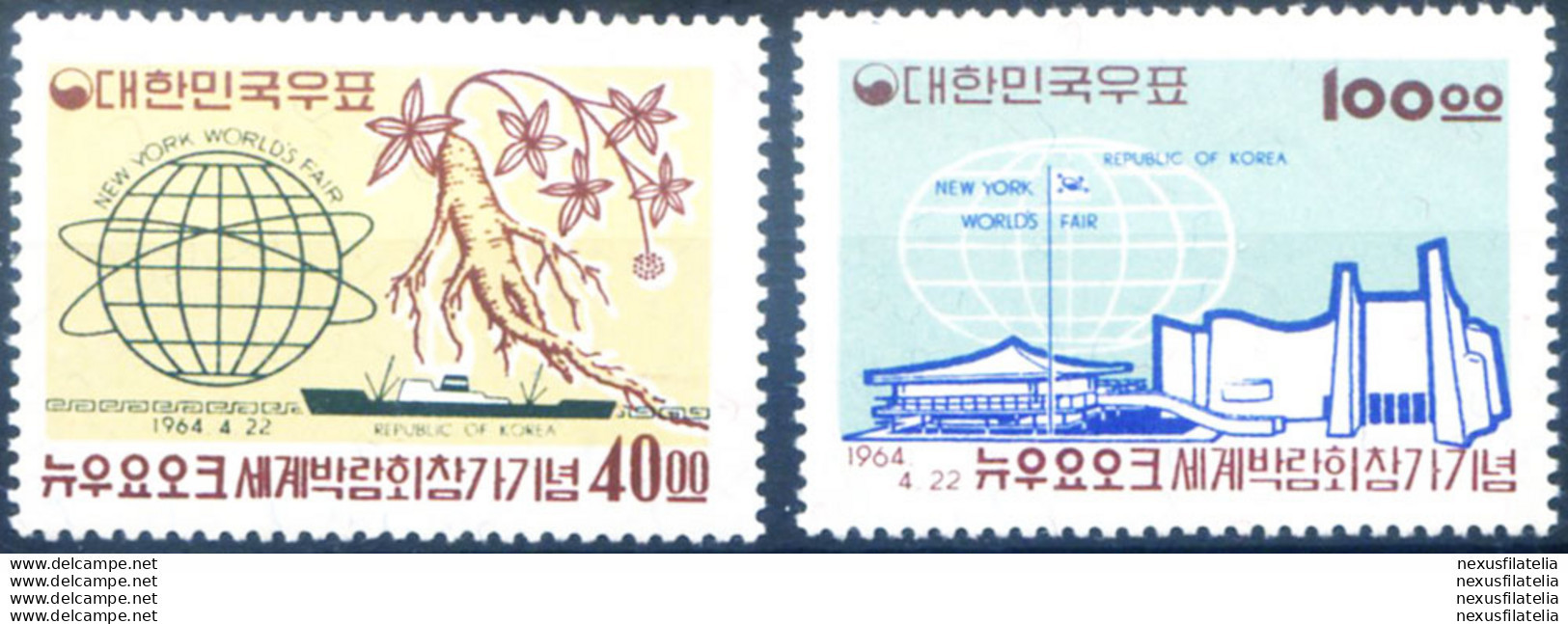 Expo Di New York 1964. - Korea (Süd-)
