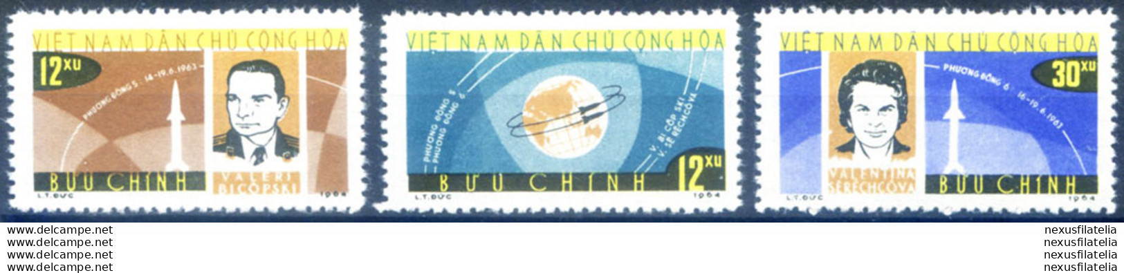 Astronautica. Vostok VI 1964. - Viêt-Nam