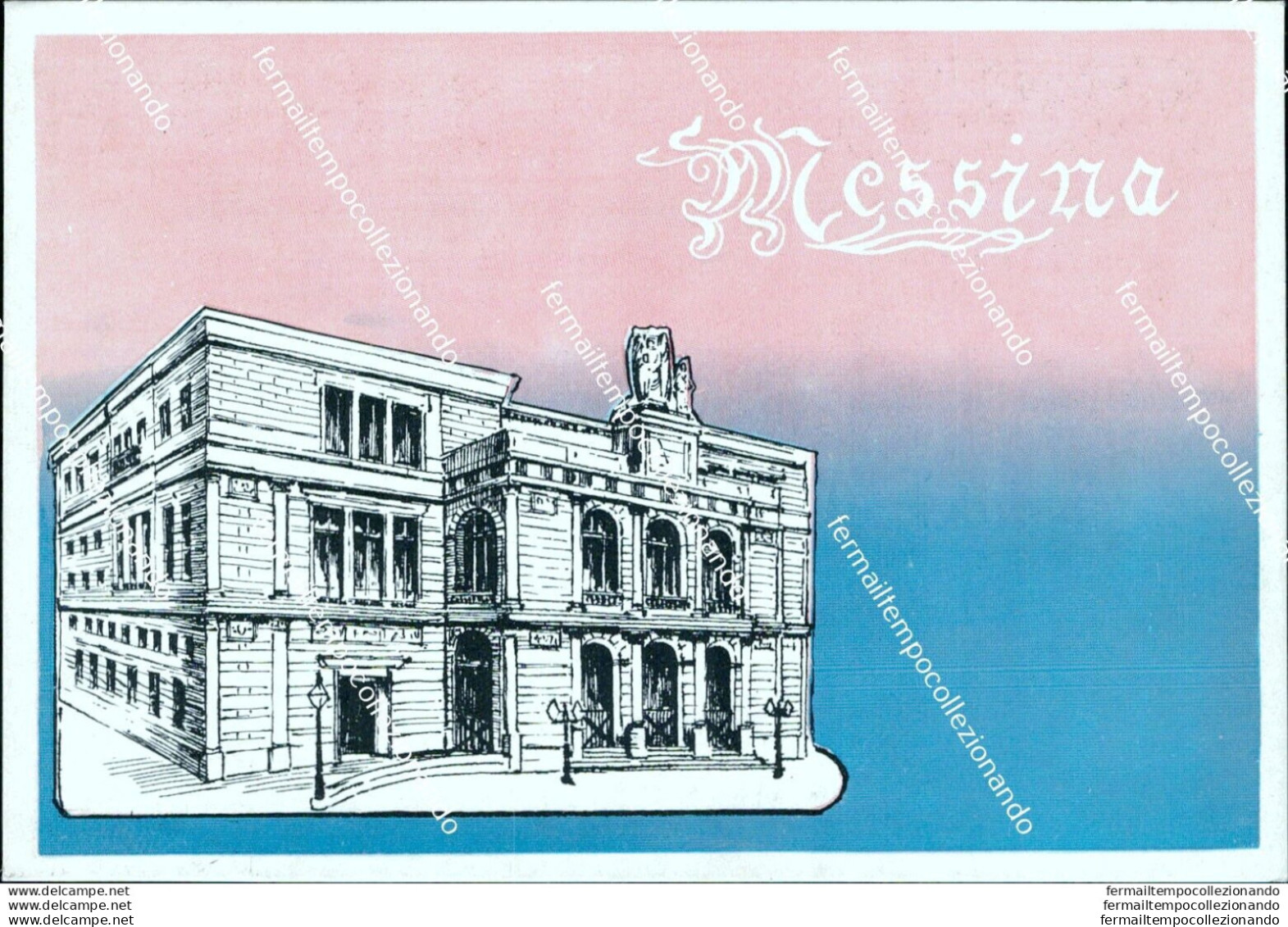 Bn238 Cartolina Messina Mephil 77 Annullo Primo Giorno - Messina