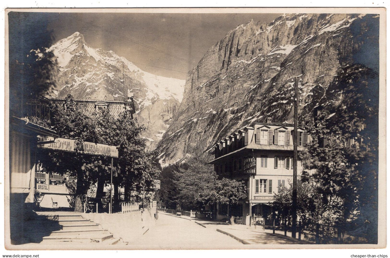 GRINDELWALD - Hotel Beau Site - J.V. Baeny - Grindelwald