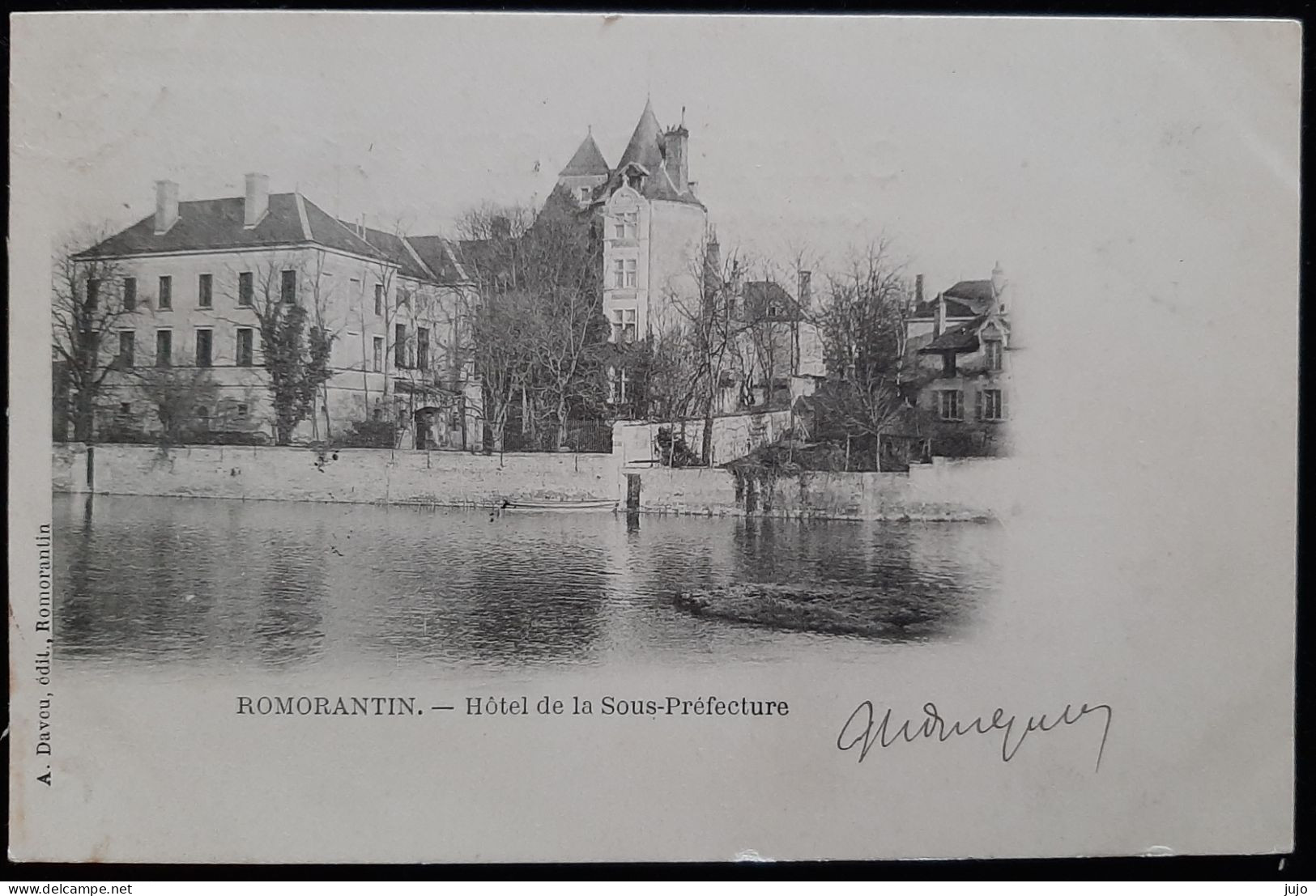 41 - ROMORANTIN - Hotel De La Sous Préfecture  (précurseur) - Romorantin