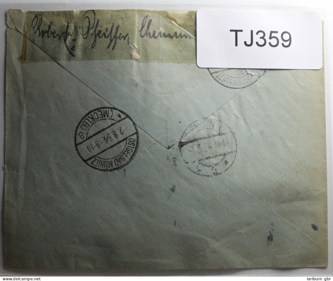 Deutsches Reich 535, 2x 541 Auf Brief Als Mischfrankatur Müritz Zeppelin #BA208 - Otros & Sin Clasificación