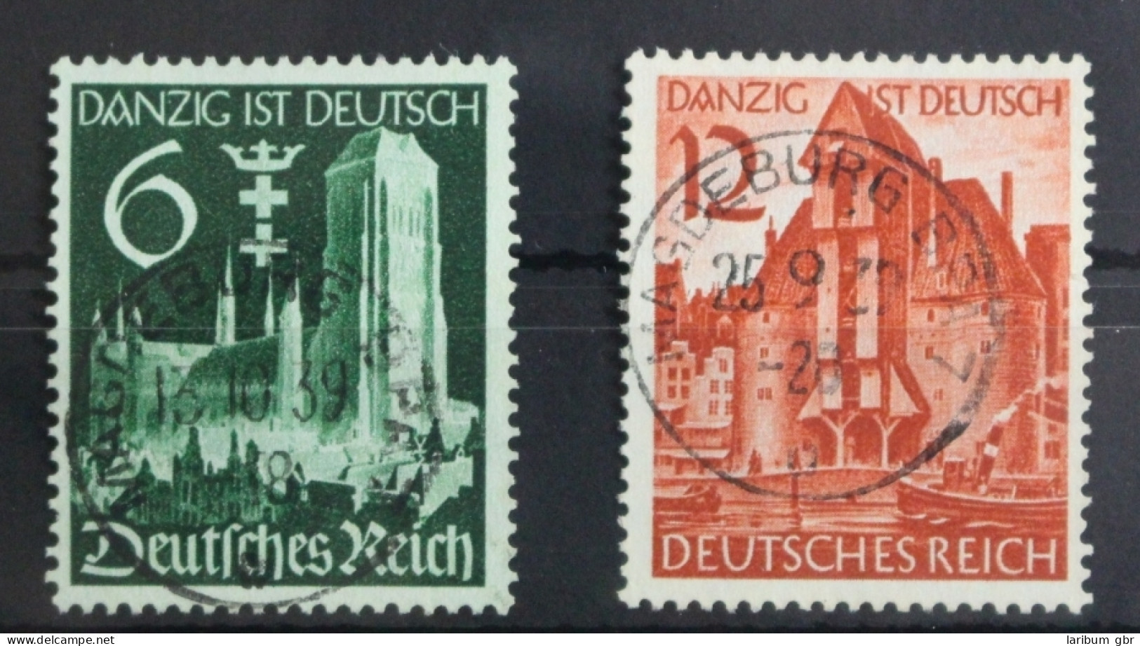 Deutsches Reich 714-715 Gestempelt #TZ091 - Autres & Non Classés