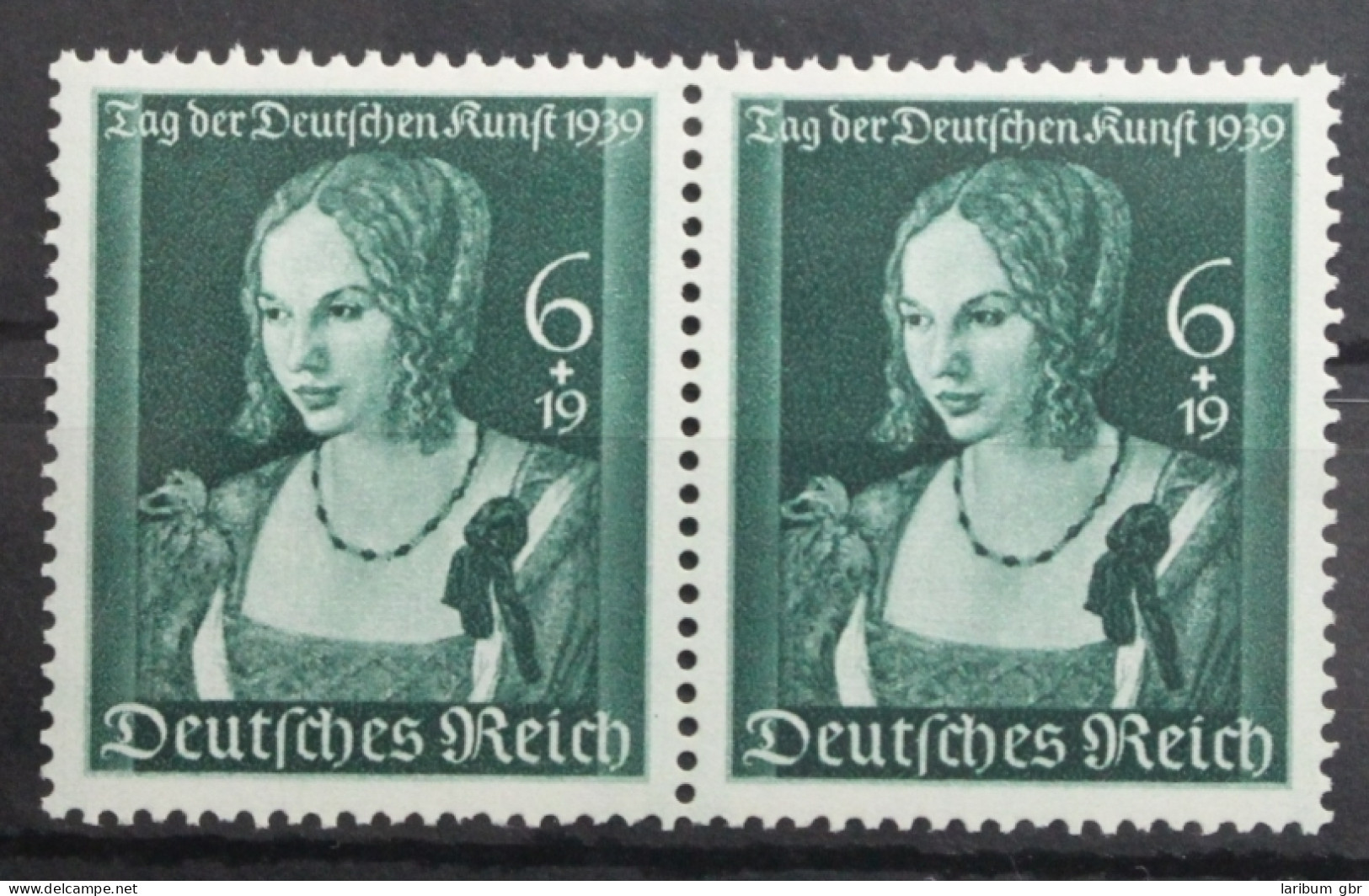 Deutsches Reich 700 Postfrisch Als Waagerechtes Paar #UK744 - Andere & Zonder Classificatie