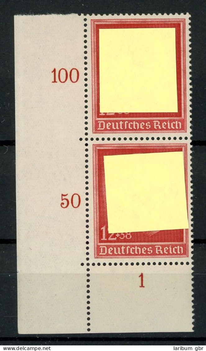 Deutsches Reich Senkr. Paar 664 Eckrand Ol Postfrisch #JO922 - Autres & Non Classés