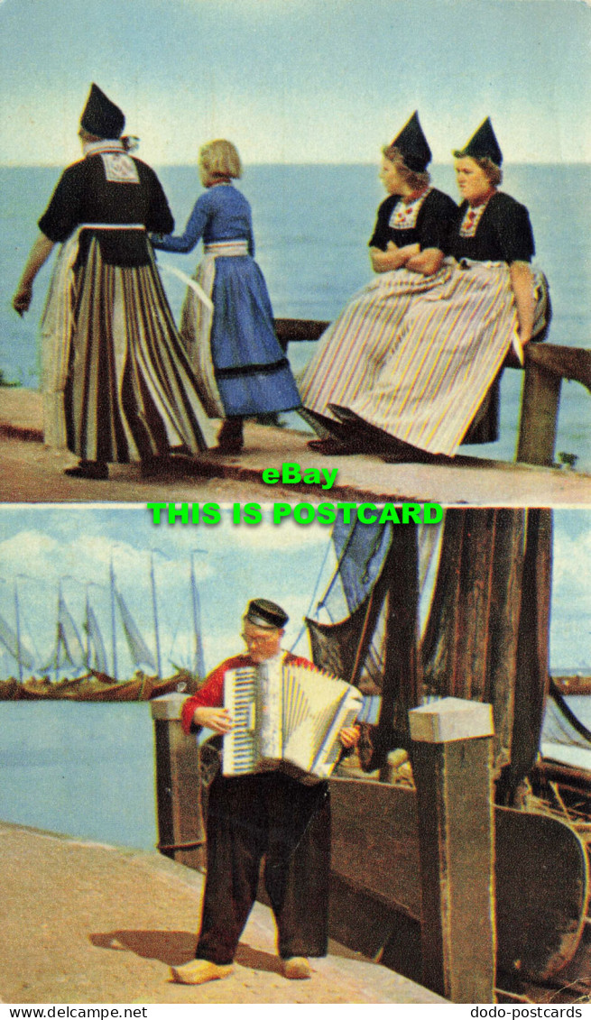 R574667 Volendam. Holland. Gebr. Spanjersberg. Rotterdam. Multi View - Welt