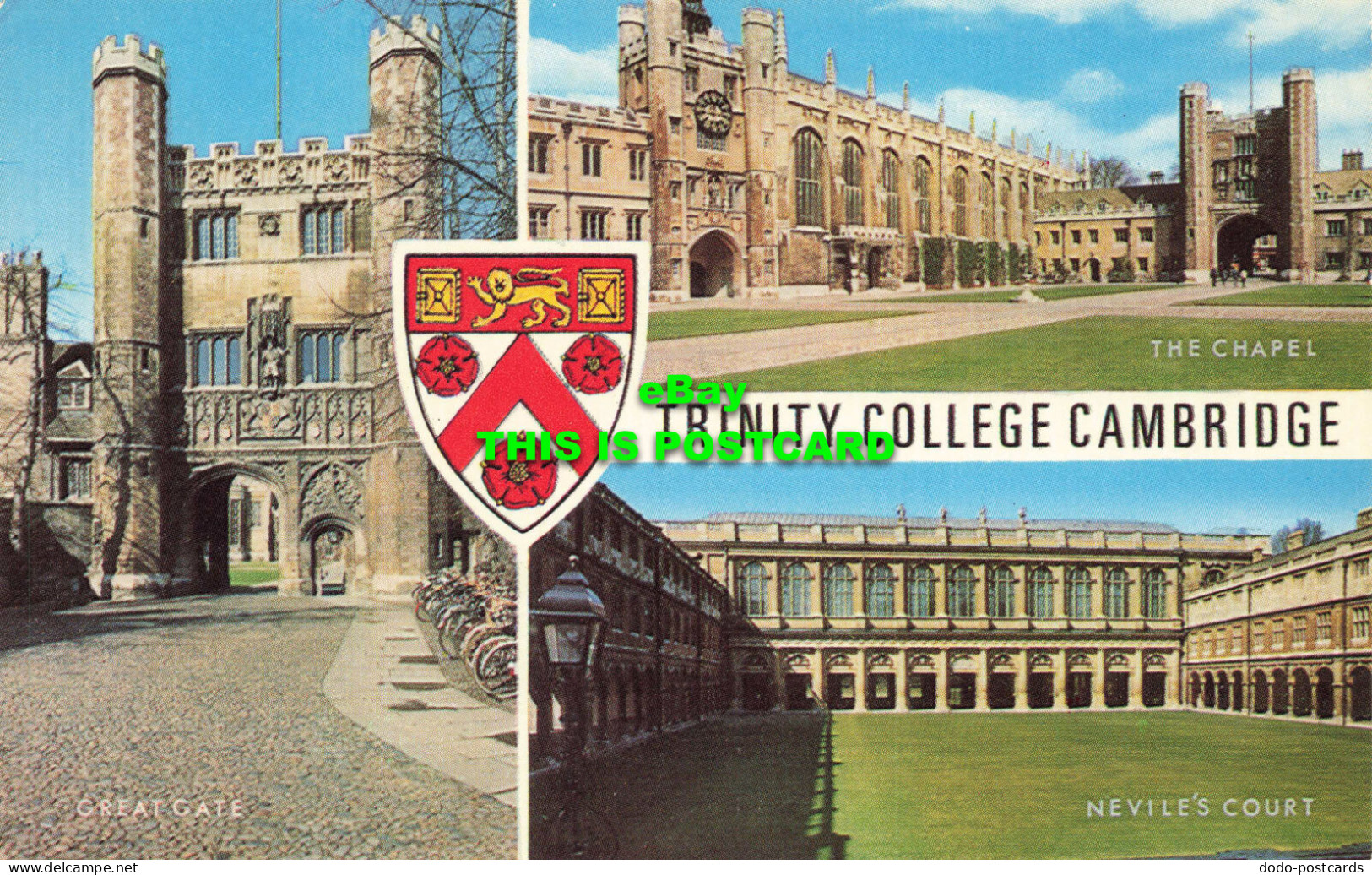 R574285 Trinity College Cambridge. Salmon. Multi View - World