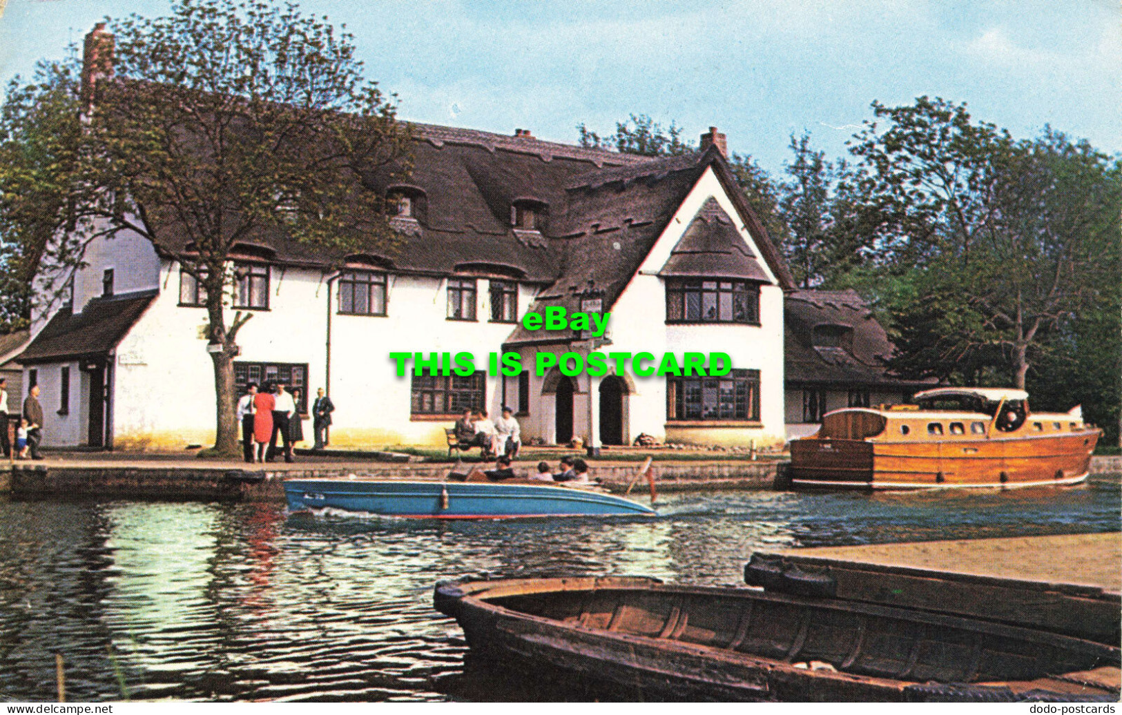 R574288 Ferry Inn. Horning. Ernest Joyce. C. J. Nicholas. Plastichrome. Colourpi - World