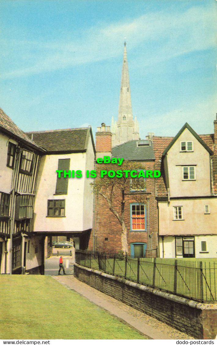 R575267 Tombland Alley. Norwich. 1972. Colourmaster International. Precision - Welt