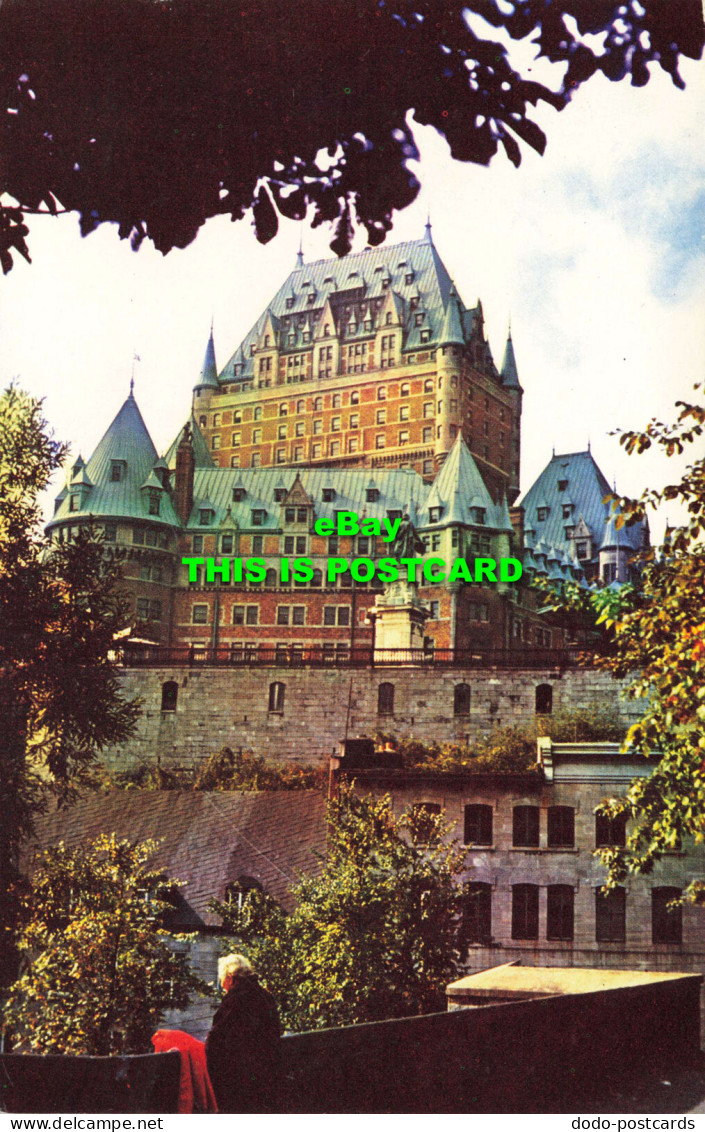 R575287 Chateau Frontenac. Quebec. Canada. Emile Kirouac. Mike Roberts - World