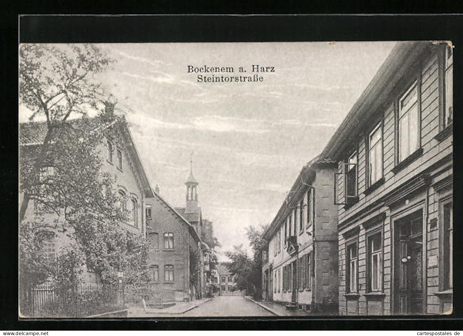 AK Bockenem A. Harz, Blick In Die Steintorstrasse  - Sonstige & Ohne Zuordnung