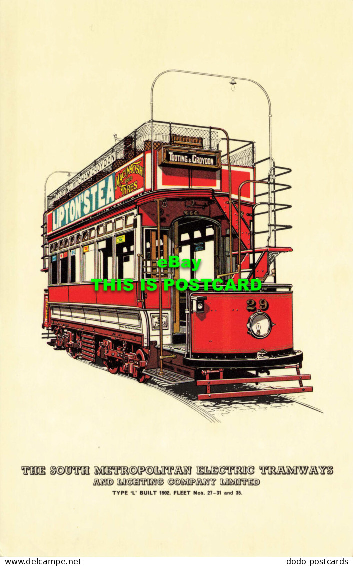 R575050 South Metropolitan Electric Tramways. Type L Built 1903. Fleet Nos. 27 3 - World