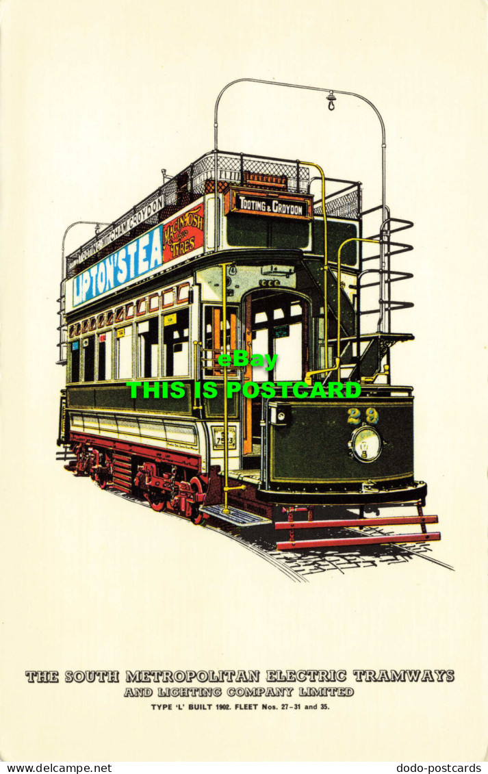 R575051 South Metropolitan Electric Tramways. Type L Built 1902. Fleet Nos. 27 3 - World